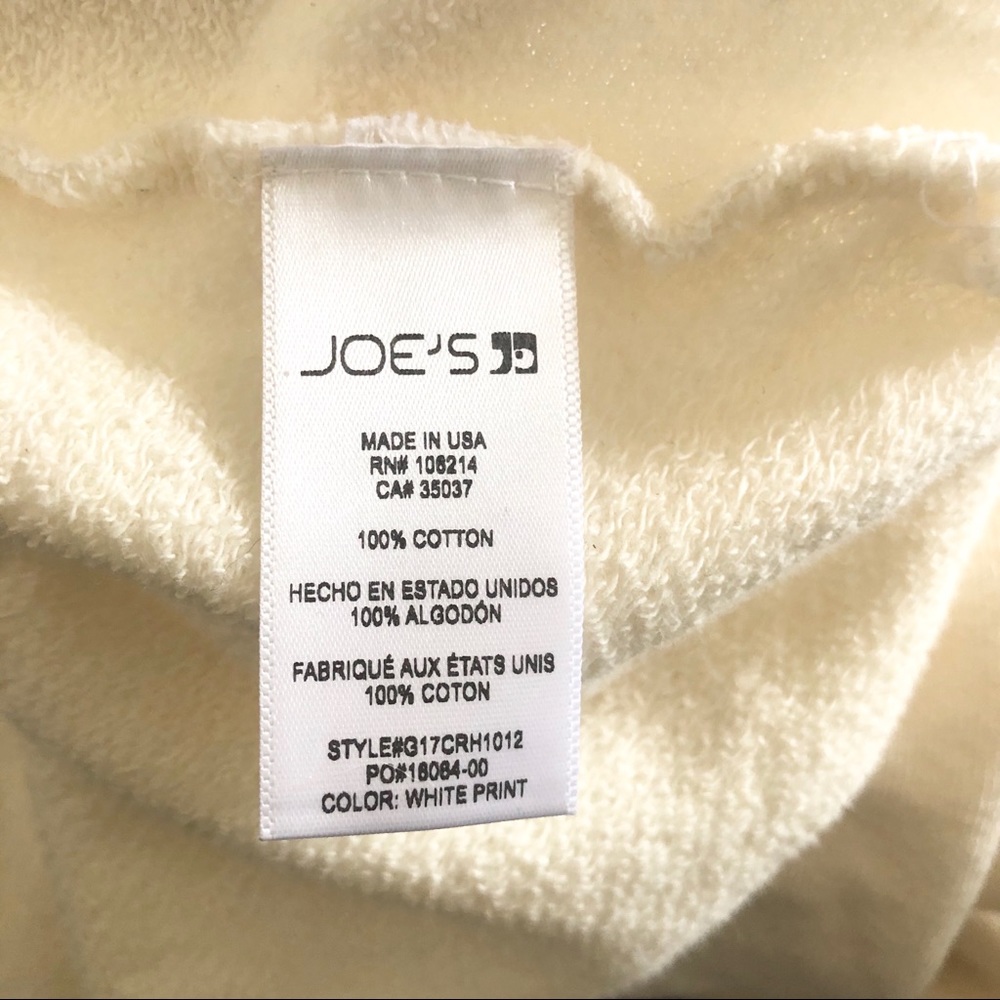 Joe's Jeans x Taylor Hill Cropped Princess Hoodie - Picture 5 of 6